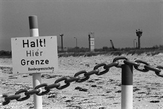 Inner-German border at the Baltic Sea