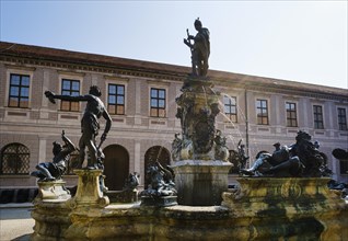 Statue of Otto von Wittelsbach on Wittelsbach fountain