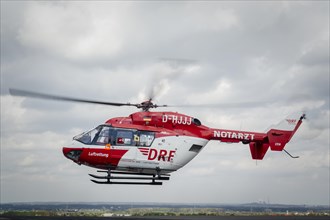 A rescue helicopter of the DRF air rescue