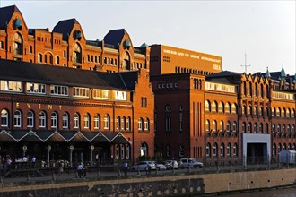 Brick buildings at Zollkanal