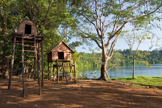 Stilt houses of the Kroeung people