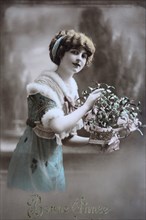 Old French postcard