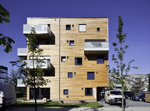 Woodcube residential house