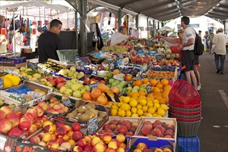 Fruit stall on the market