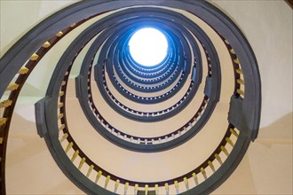Spiral staircase inside Ballinhaus