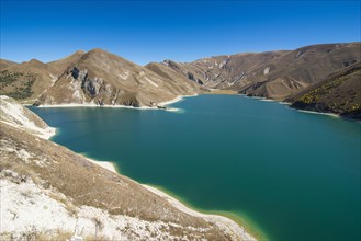 Lake Kezenoyam in the Chechen mountains