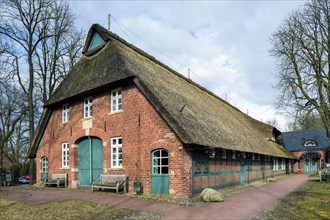 Worpswede town hall in a former farmstead