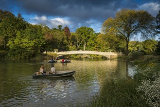 Rowing Boats on The Lake