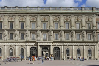 West facade of the Swedish Royal Palace