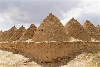 Beehive-shaped mud-brick trulli houses