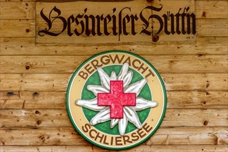 Logo of the Schliersee mountain rescue service