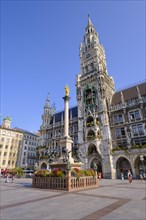 New Town Hall and Marian Column