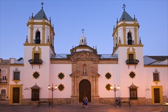 Cathedral in Plaza del Socorro