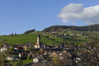 Village of Seis am Schlern or Siusi allo Sciliar