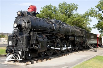 Locomotive 3759 at the historic Route 66