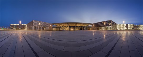 Panorama of Berlin Schonefeld Airport