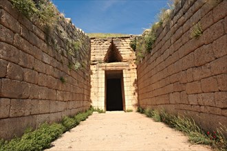 Entrance to the Treasury of Atreus