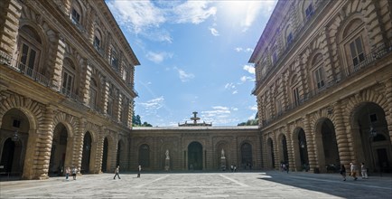 Courtyard of the Palazzo Pitti