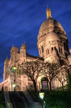 Sacre Coeur in the evening