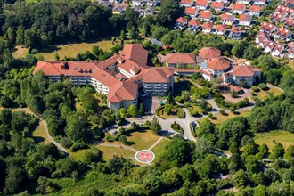 Aerial view of the Helios Clinic Hattingen
