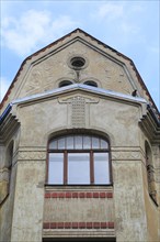 Art Nouveau facade of the house Vilandes iela 4