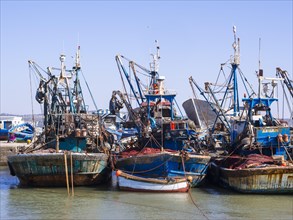Trawler in the port of Essaouira