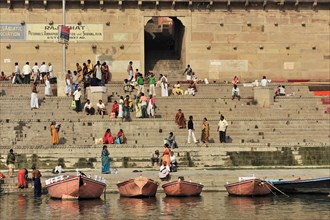 Pilgrims at the Ganges
