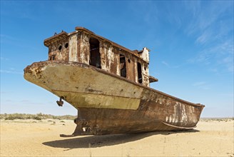 Shipwreck at Moynak Ship Cemetery