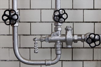 Old pipes and valves