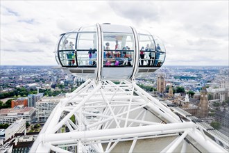 Gondola of the Millennium Wheel London Eye