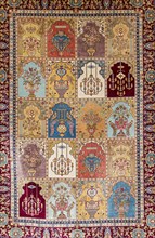 Ornate Suzani carpet