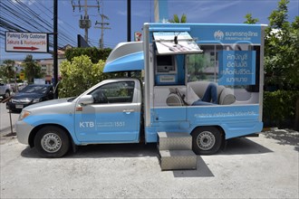 Mobile ATM of the Krungthai Bank