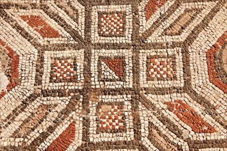 4th century geometric floor mosaic from the late Roman Jewish synagogue of Sardis