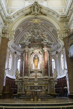 Choir with the Baroque altar