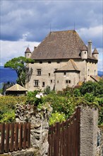 Yvoire Castle on Lake Geneva or Lac Leman