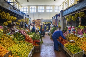 Fruit stalls in the Colonial market