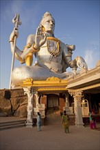 Giant statue of Lord Shiva