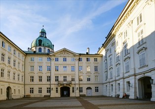 Inner courtyard of the Hofburg Imperial Palace