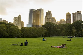 People on the Sheep Meadow
