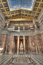 Interior of the Walhalla Temple