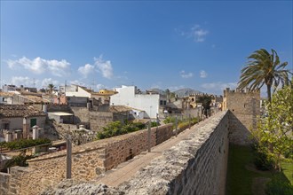City walls and roofs of the historic centre
