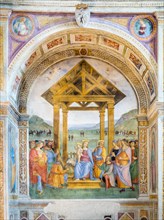 Side chapel with Adoration of the Three Magi
