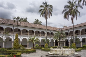 Courtyard in the Convento de San Francisco