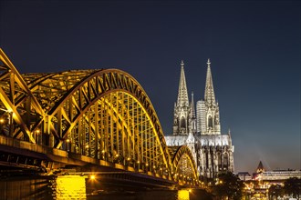 Illuminated Cologne Cathedral