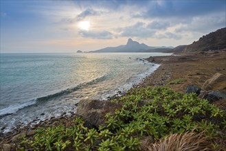View from Con Son Island to Honba