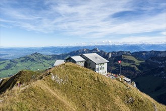 Schafler mountain inn in the Appenzell Alps