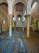 Small magnificent mausoleum of the Saadian Tombs