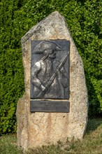 Memorial stone of Jean Chastel