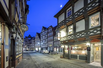 Half-timbered houses in the historic centre