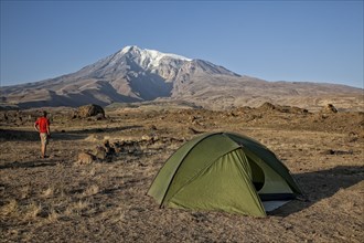 Tents on Mount Ararat